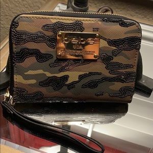 Bebe Camo Short Wallet